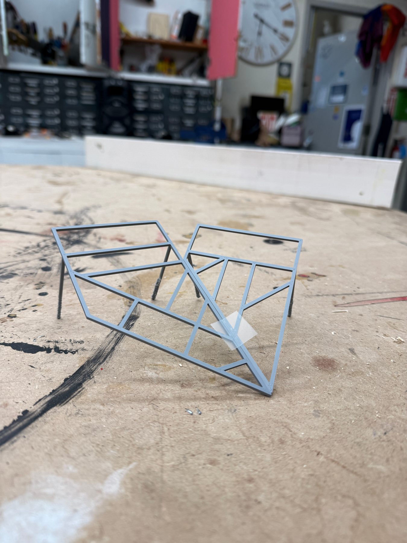 The scale model reconfigured